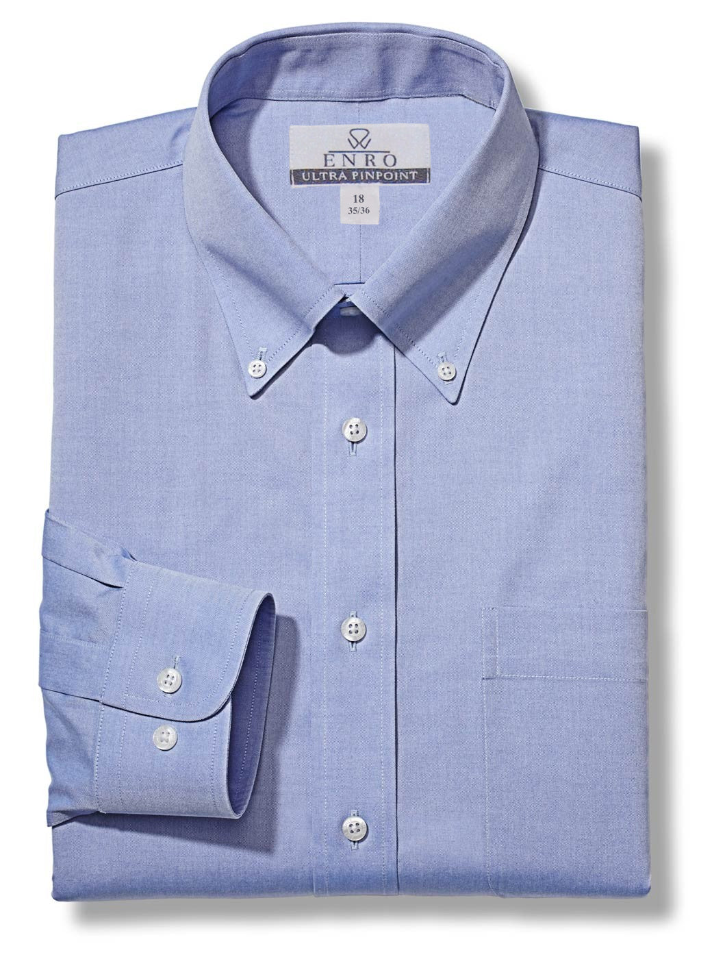 Enro Non Iron Tailored Dress Shirt 150199 - Short | Muldoon's Men’s Wear