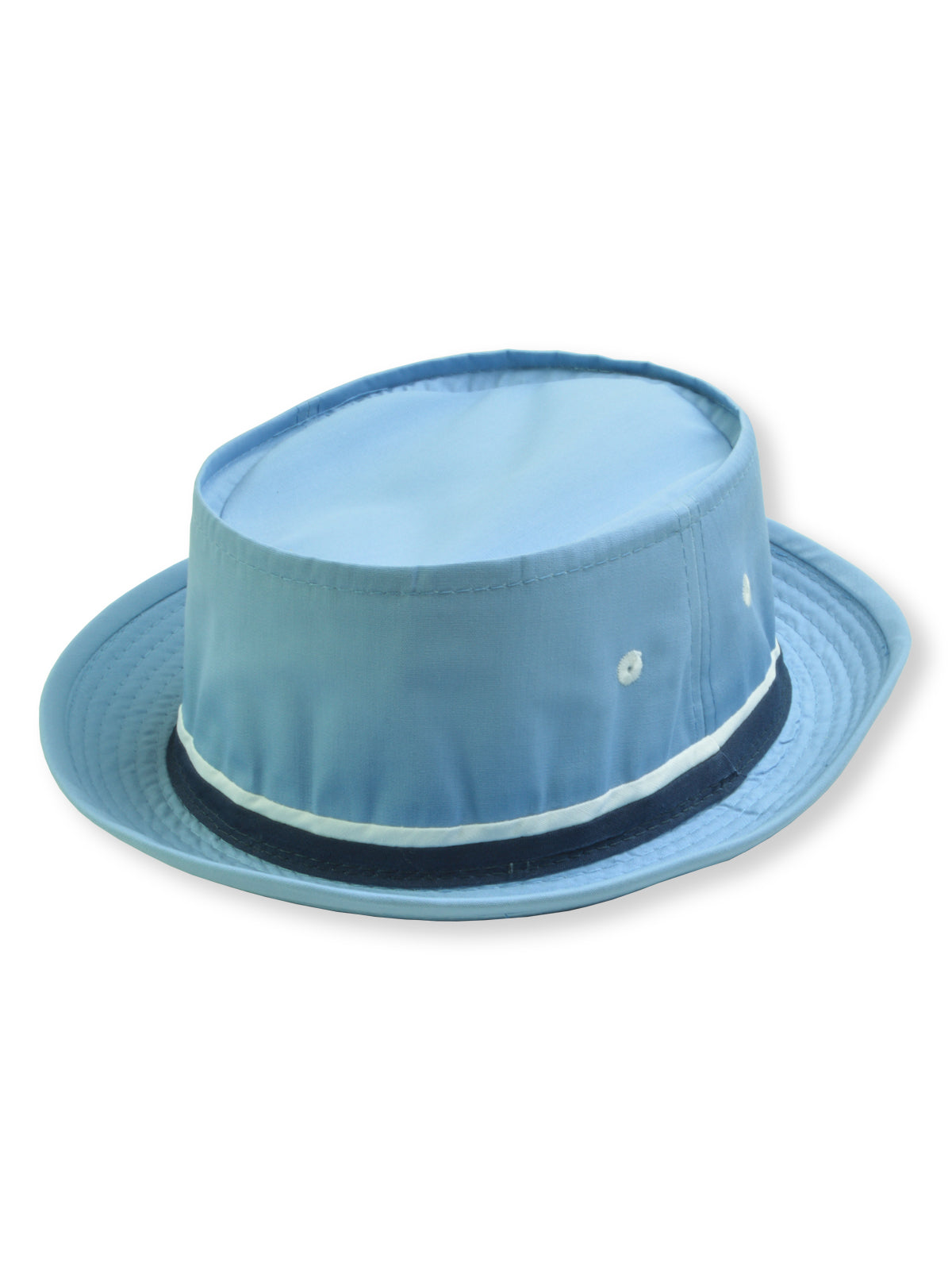 Dorfman Pacific Roll Up Bucket Hat in LIGHT BLUE - | Muldoon's Men’s Wear