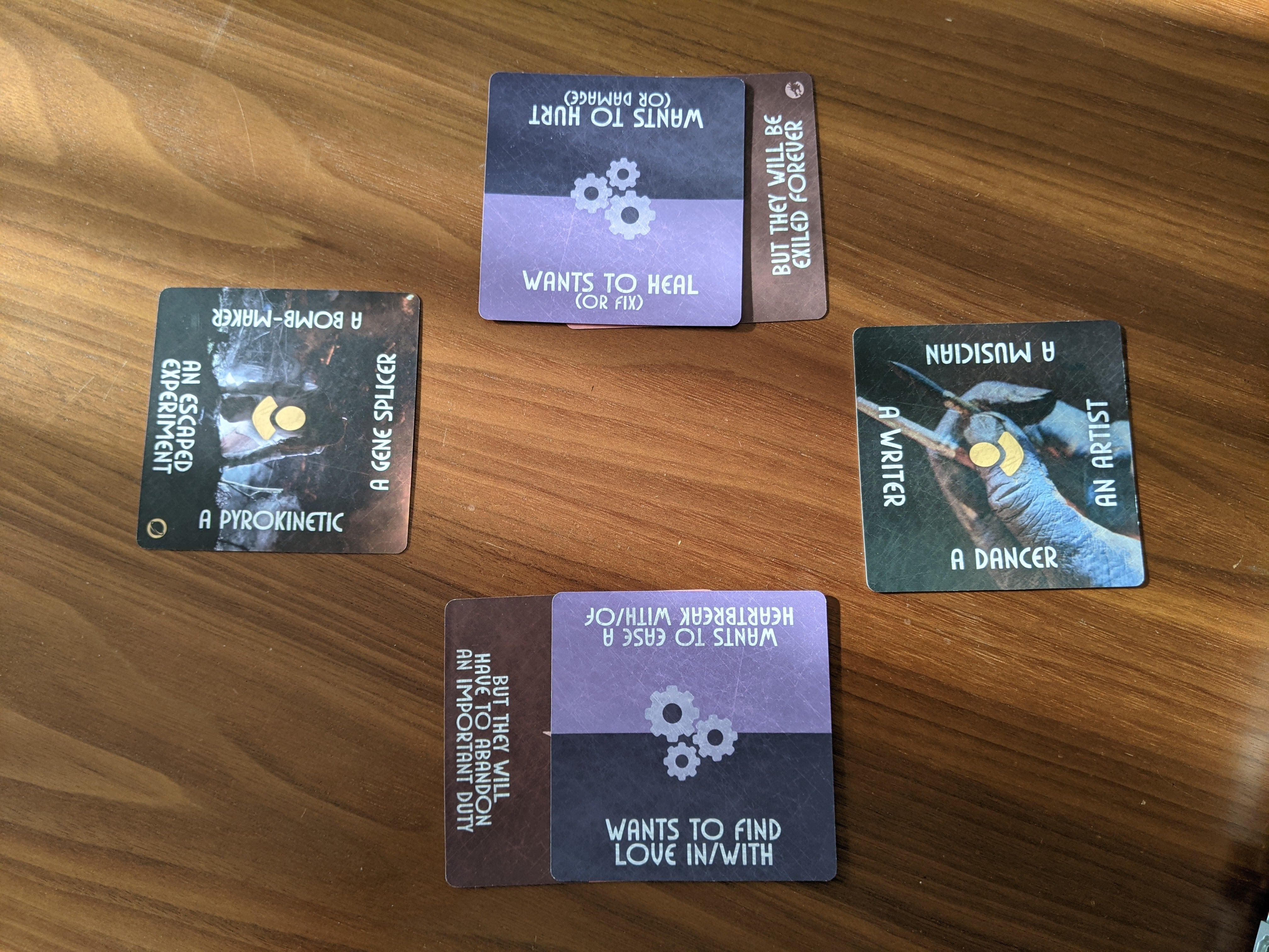 The Story Engine cards