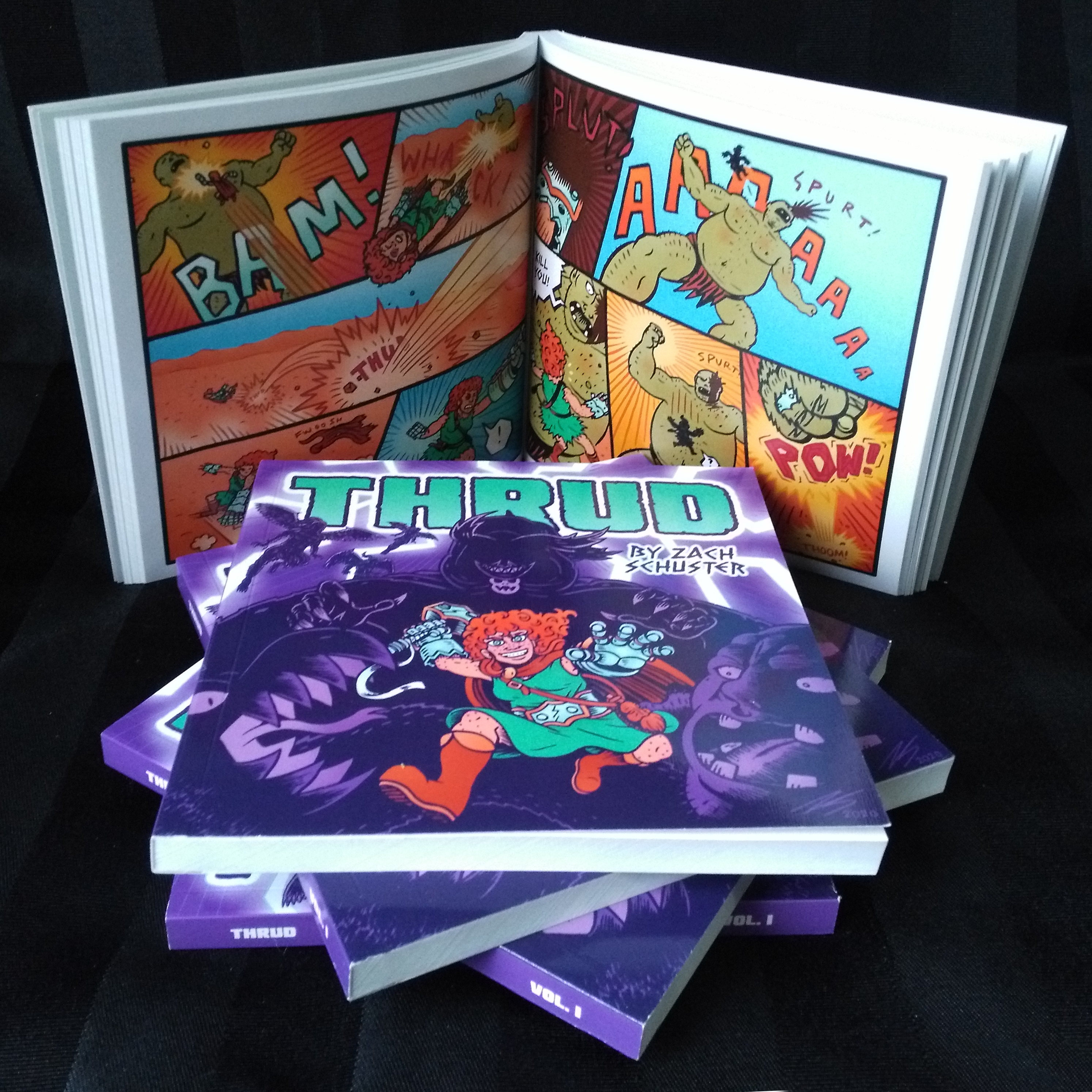 A picture of the Thrud: Volume I comic