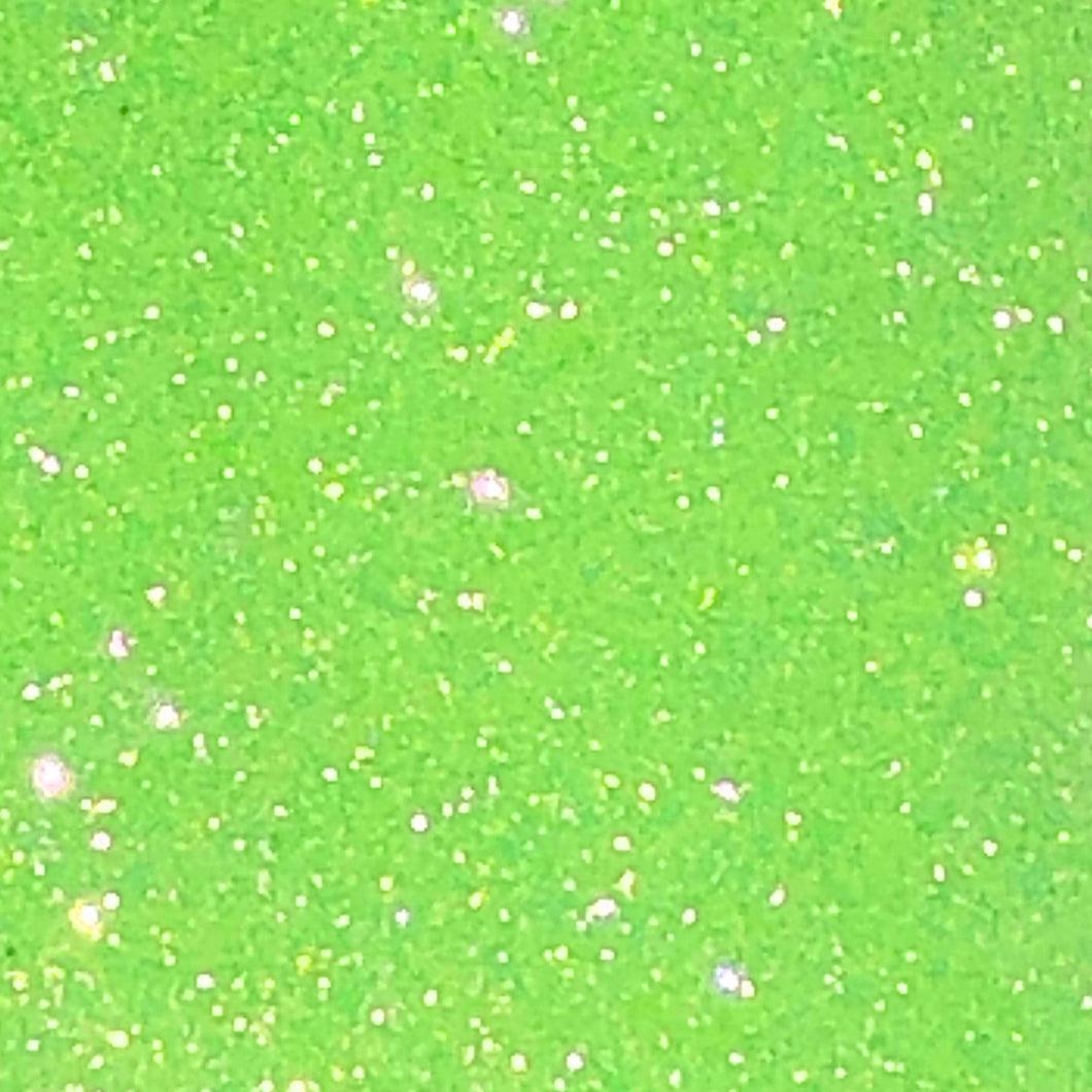 Siser Glitter - Neon Green - 20 x 12 sheet