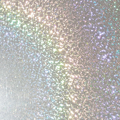 Rainbow Stripes Hologram HTV 12 x 19.5 Sheet - Heat Transfer Vinyl