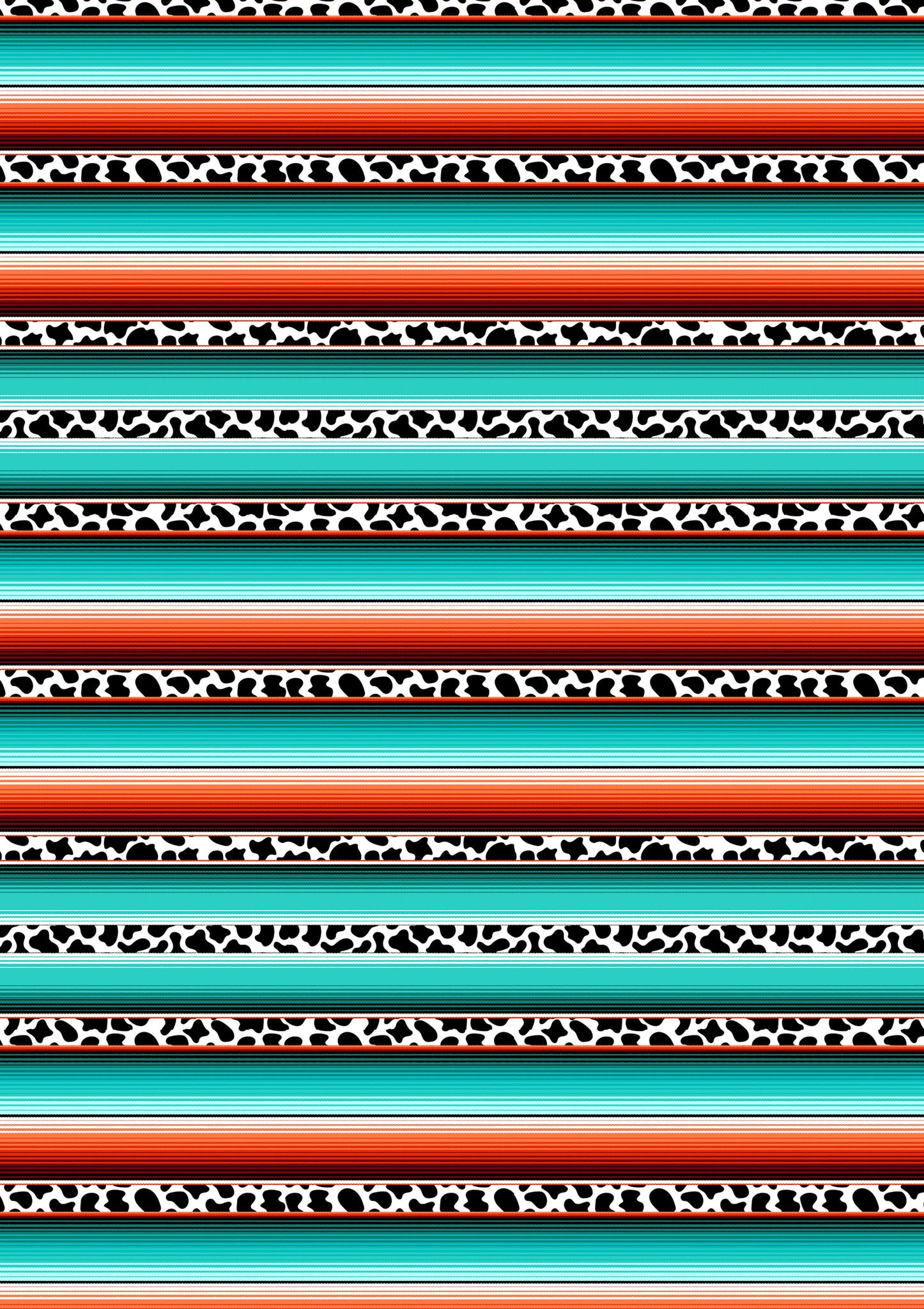 Navajo White Turquoise and Burnt Orange Southwest Serape Blanket Stripes  Wallpaper by Artefficient  Society6