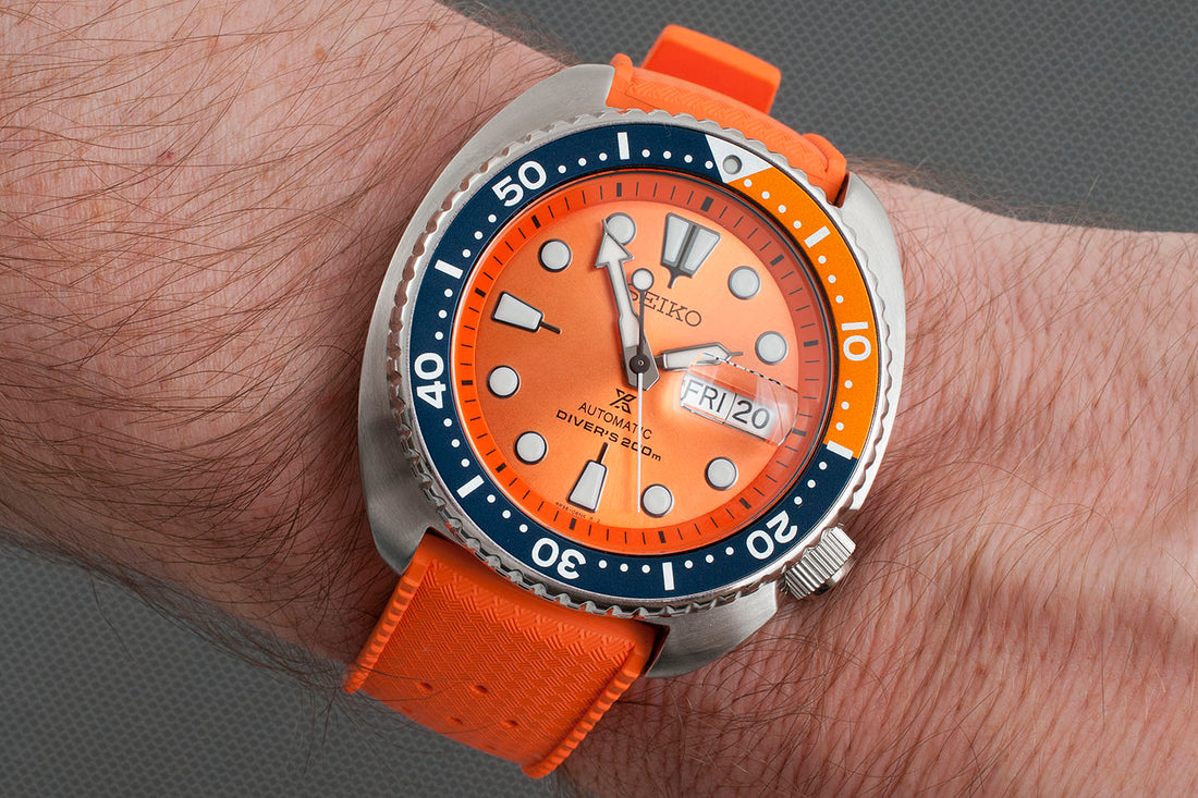Seiko SRPC95 (SBDY023) Watch review - The Orange Nemo Turtle Limited E –  StrapHabit