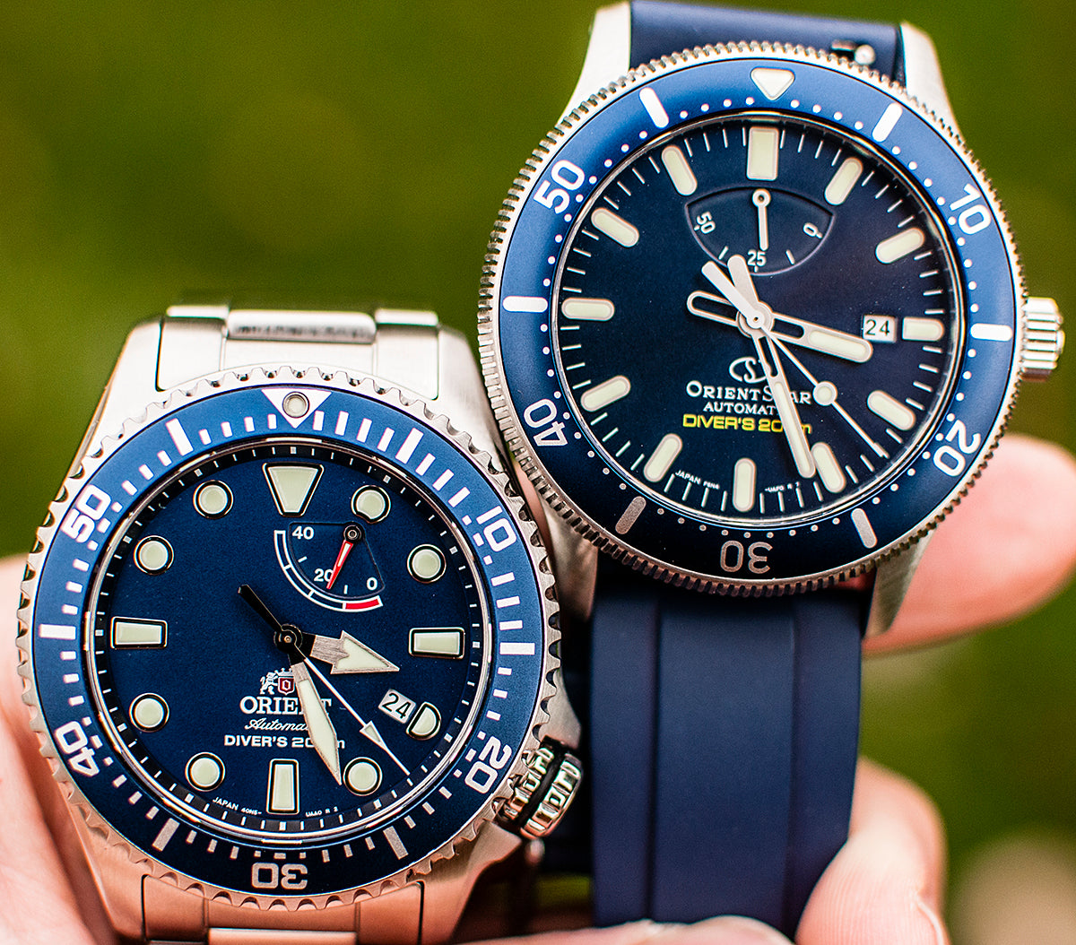 Orient Triton/Neptune vs. Orient Star Diver Watch Review. Is the Star –  StrapHabit