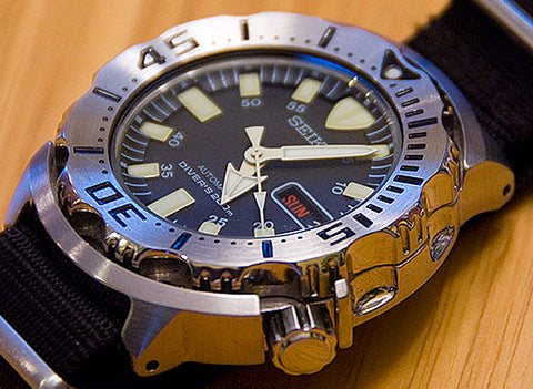 Seiko Orange Monster Black Monster Watch review skx781 skx779