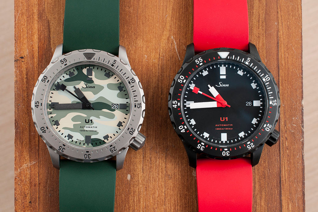 Sinn U1 Camouflage Watch Review and Comparison to Sinn U1 S#N# – StrapHabit