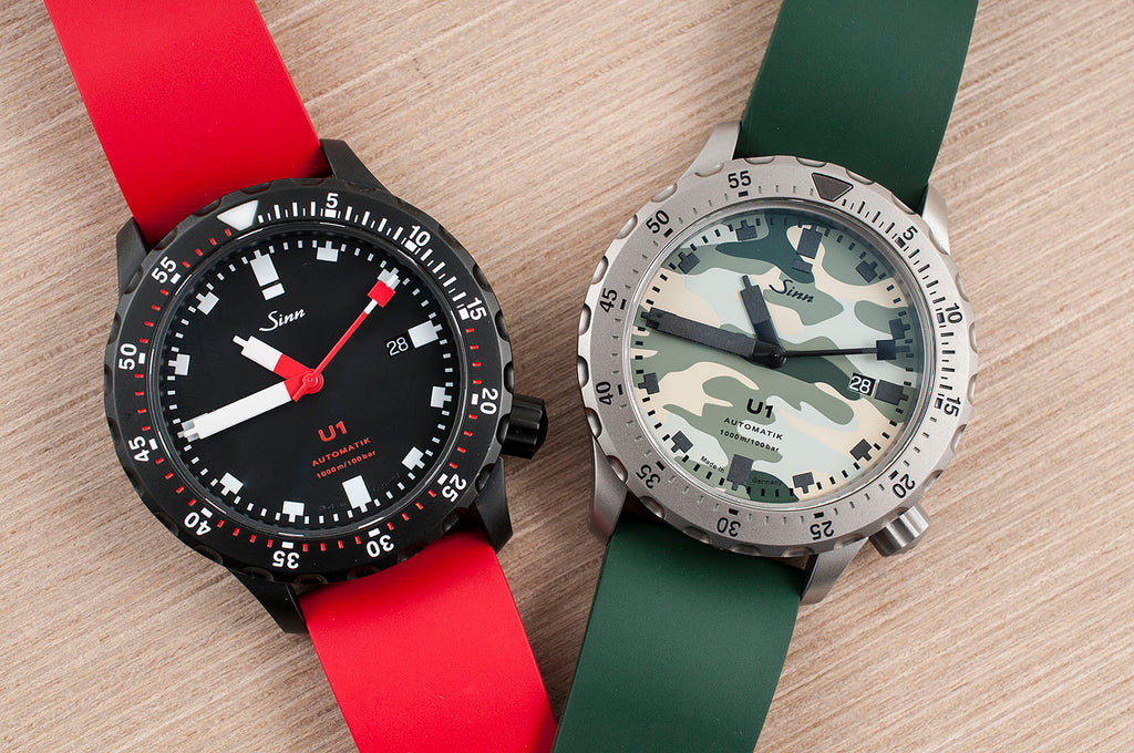 Sinn U1 Camouflage Watch Review and Comparison to Sinn U1 S#N# – StrapHabit