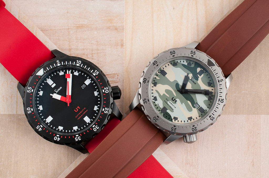 Sinn U1 Camoflage watch review camo compared to Sinn U1 S