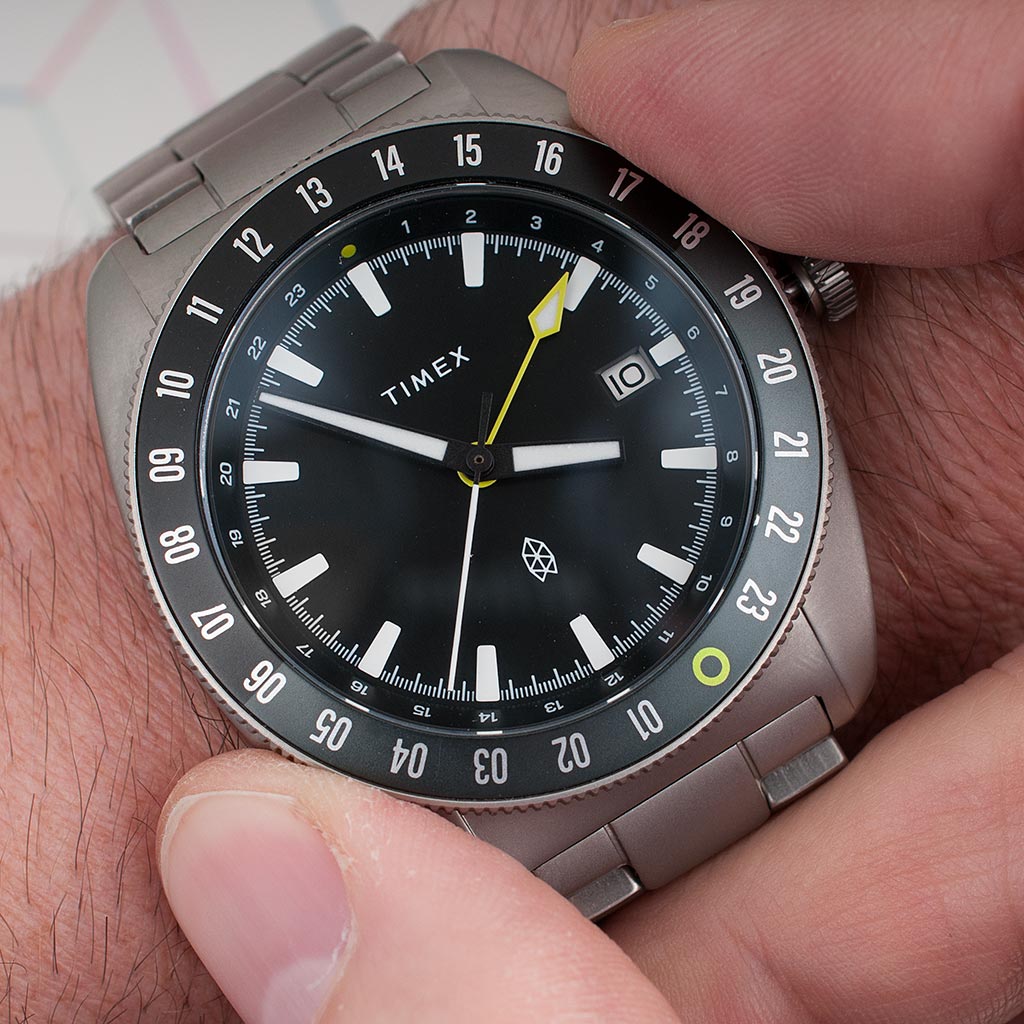 Timex x The James Brand Automatic GMT 41mm Titanium Watch Review