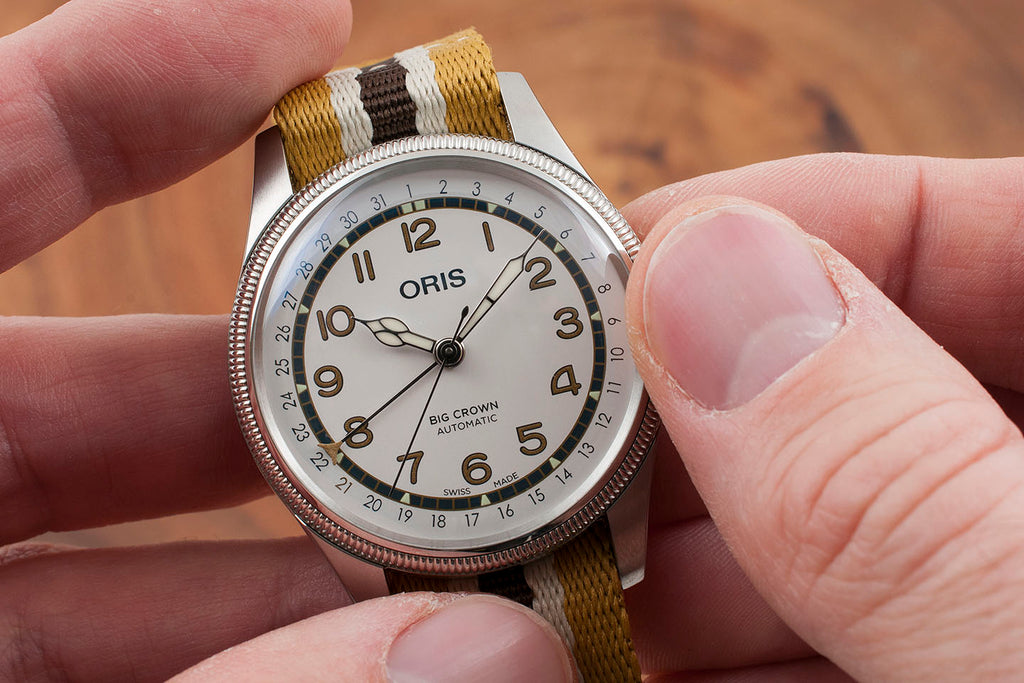 Oris Big Crown Pointer Date Roberto Clements Watch review giveaway