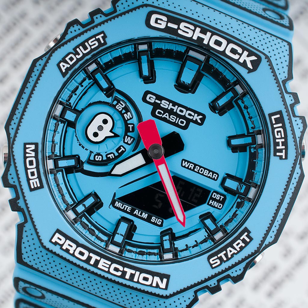 Manga Casioak Watch Review - Casio G-Shock GA-2100MNG-2A