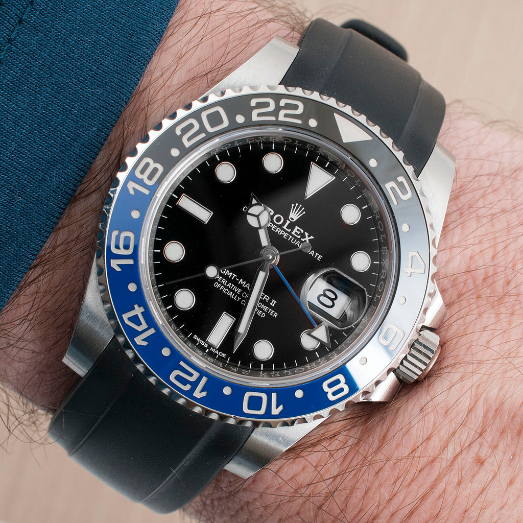 Batman Battle: Rolex GMT Master II vs. Seiko Prospex LX Watch Review (116710BLNR vs. SNR041J1)