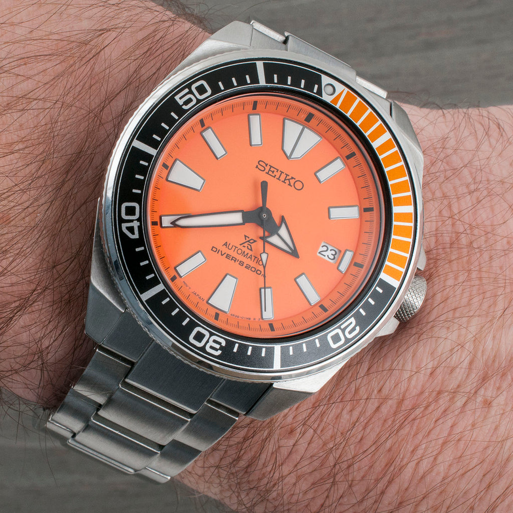 Seiko Prospex SRPC07 (SRPB97) - The Orange Samurai Watch Review – StrapHabit