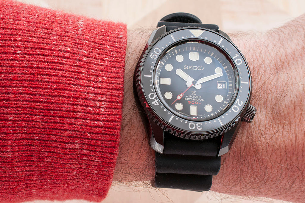 Seiko Prospex Black Series Limited Edition "MarineMaster 300" Watch Review - SBDX033 (SLA035)