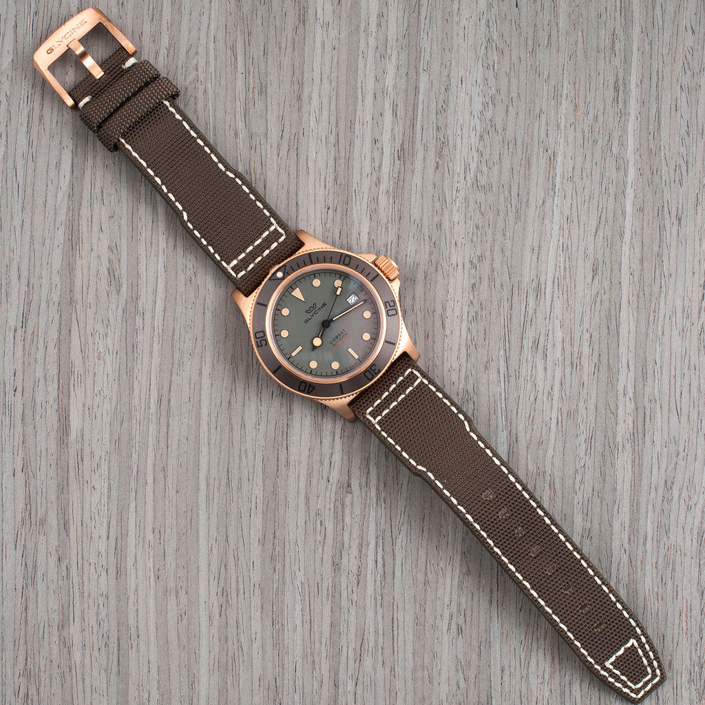 Glycine Combat Sub Bronze Watch Review - A Budget Tudor Black Bay Bronze? (GL0390)