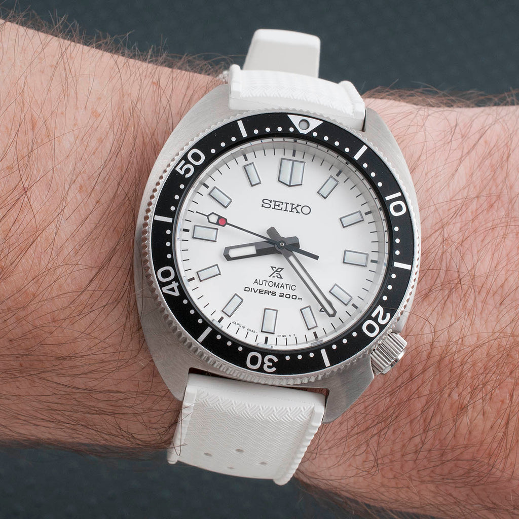 Seiko Prospex White "Slim Turtle" Watch Review (SPB313, SBDC171, SPB313J1)