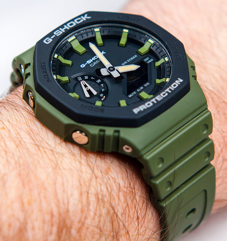 Does Casioak Live up to the Hype? Casio G-Shock Watch Review GA2110SU-3A –  StrapHabit