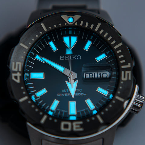 Seiko Fourth Gen blue  Monster watch review SRPD25