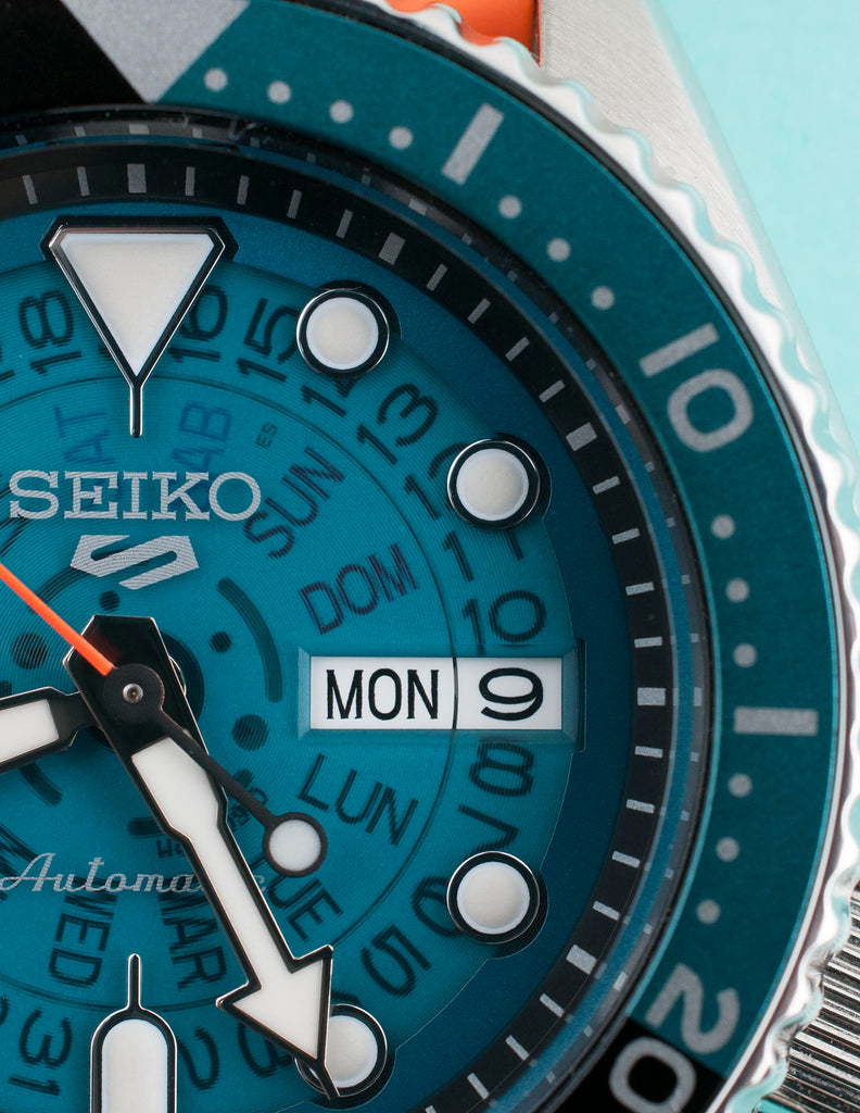 Reloj Seiko 5 Sports SRPJ45 Time Sonar Hombre