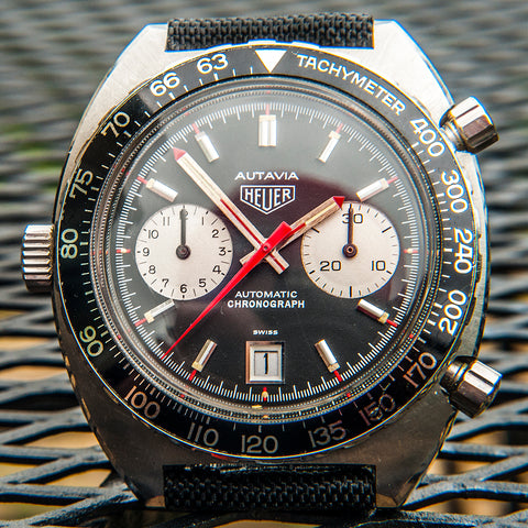 Heuer Autavia Viceroy 1163V Review Cal 12 Calibre 11 Chronomatic dial