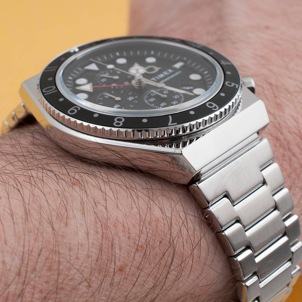 Timex Q Chronograph Bracelet Watch