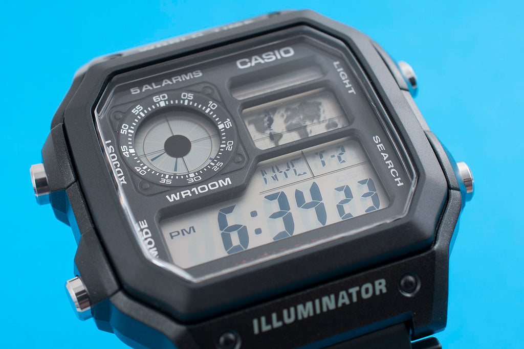 Casio World Time Royale Watch Review (AE1200WH-1CV and AE1200WH-1AV)