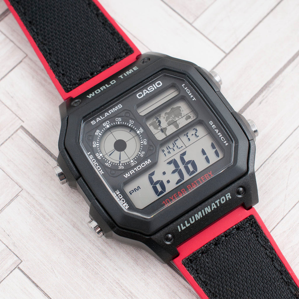 Casio World Time Royale Watch Review (AE1200WH-1CV and AE1200WH-1AV)