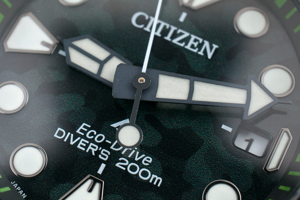 Citizen Eco-Drive Promaster Dive Super Titanium Land Mine Watch Review - BN0228-06W