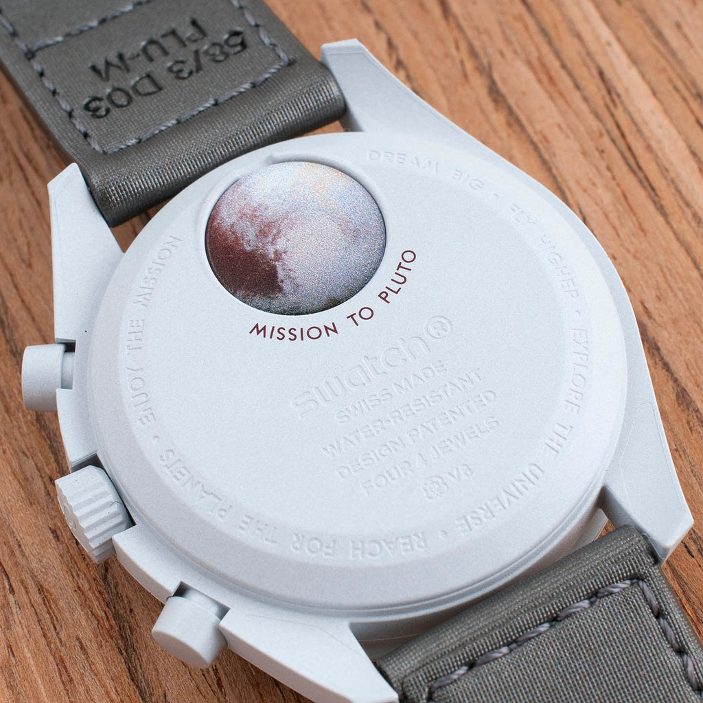 Swatch x Omega Moonswatch Mission to Pluto Watch Review SO33M101