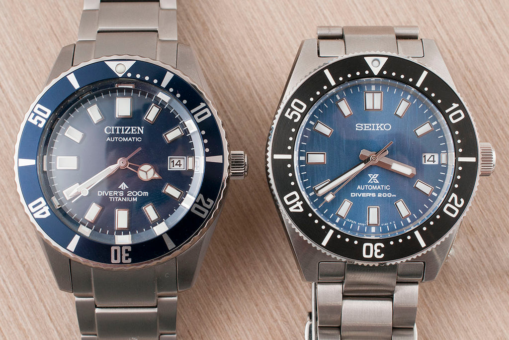 Citizen NB6021-68L Chalenge Diver Fujitsubo vs. Seiko SPB297 62MAS Save The Ocean Watch Review