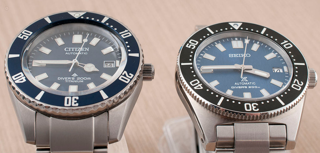 Citizen NB6021-68L Chalenge Diver Fujitsubo vs. Seiko SPB297 62MAS Save The Ocean Watch Review