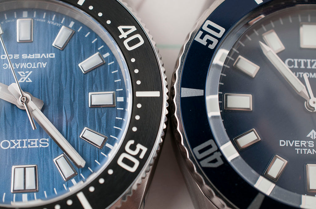 Citizen NB6021-68L Chalenge Diver Fujitsubo vs. Seiko SPB297 62MAS Save The Ocean Watch Review