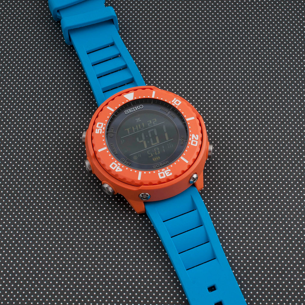 Seiko x Beams Solar Prospex Fieldmaster Digital Tuna Solar Watch Review (SBEP021) - Did Seiko Make A G-Shock?