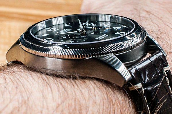 Oris Big Crown Propilot Worldtimer Watch Review on wrist