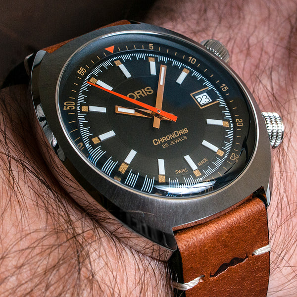 Oris Chronoris Movember Edition Watch Review - (01 733 7737 4034) Case Dial