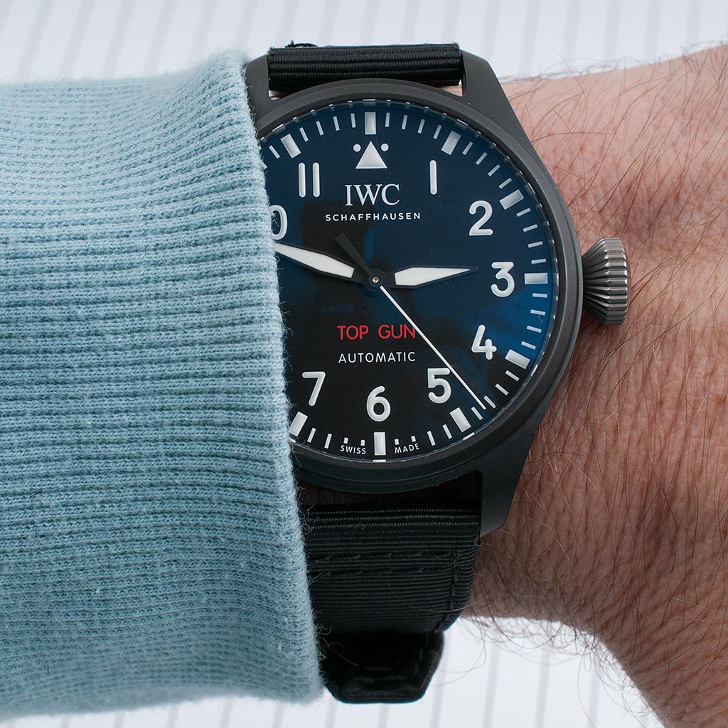 IWC Big Pilot 43 Top Gun Watch Review: Is This The Best Wrist Watch? - IW329801