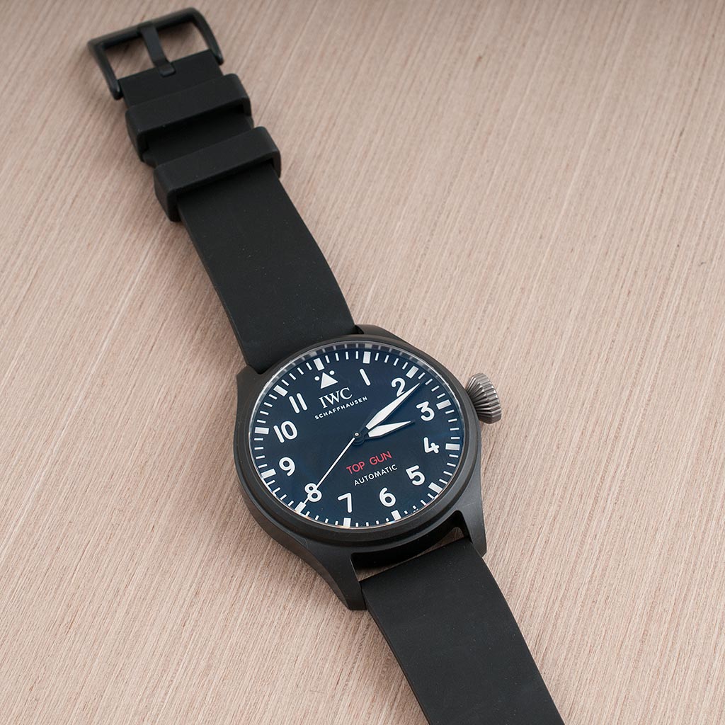 IWC Big Pilot 43 Top Gun Watch Review: Is This The Best Wrist Watch? - IW329801