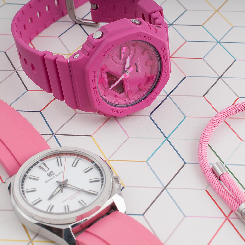 Pink Casioak Casio G-Shock GMAS2100P-4A Watch Review – StrapHabit