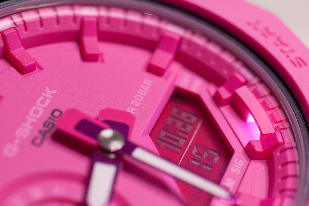 The Bright Pink Casioak For A Great Cause - Casio G-Shock GMAS2100P-4A Watch Review