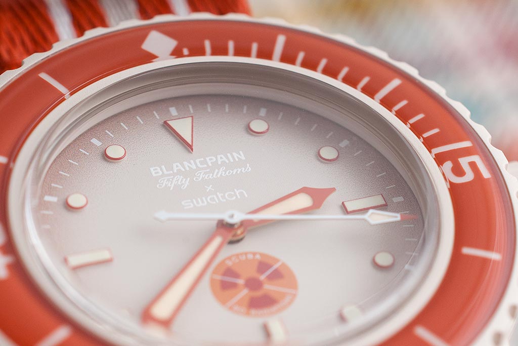 Blancpain x Swatch Scuba Fifty Fathoms Arctic Ocean Watch Review SO35N100