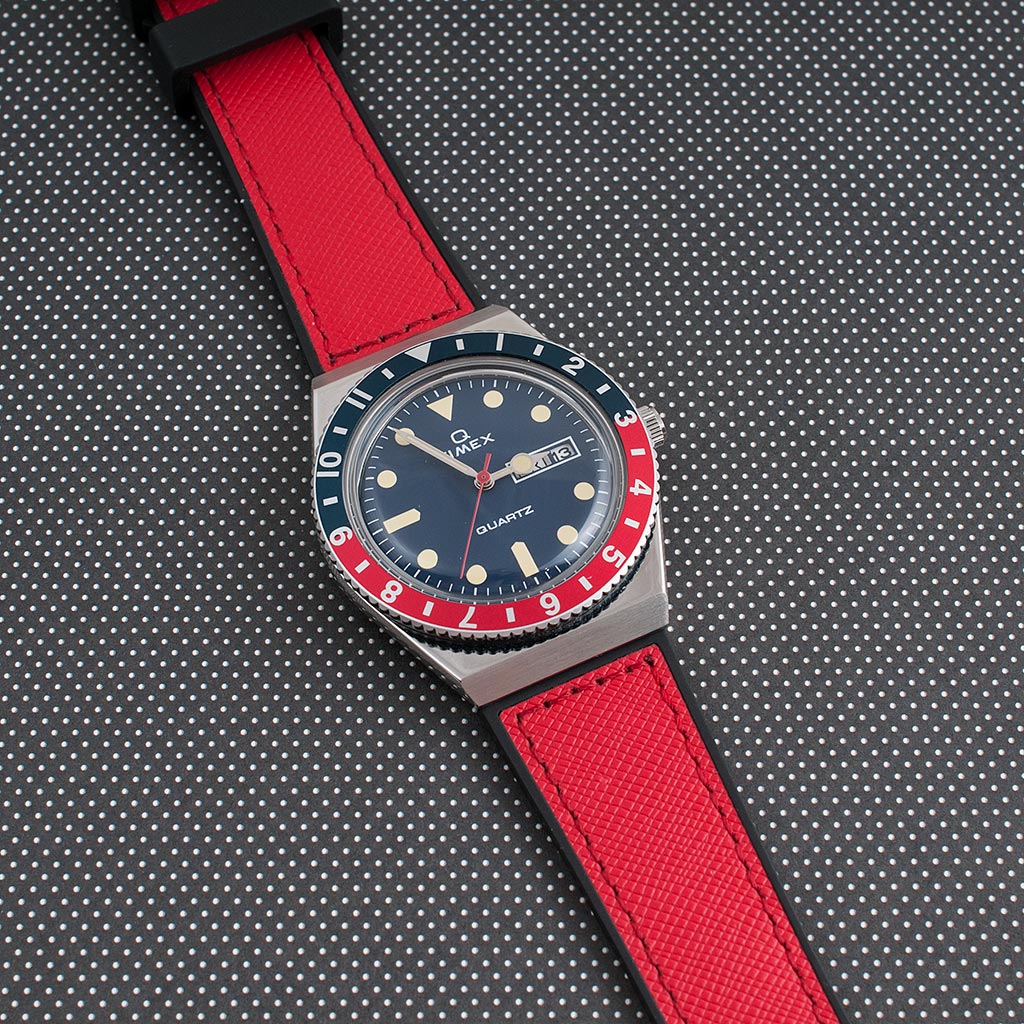 Q Timex Reissue 38mm Quartz Watch Review - Blue/Red TW2V32100ZV and Black/Green TW2U60900ZV