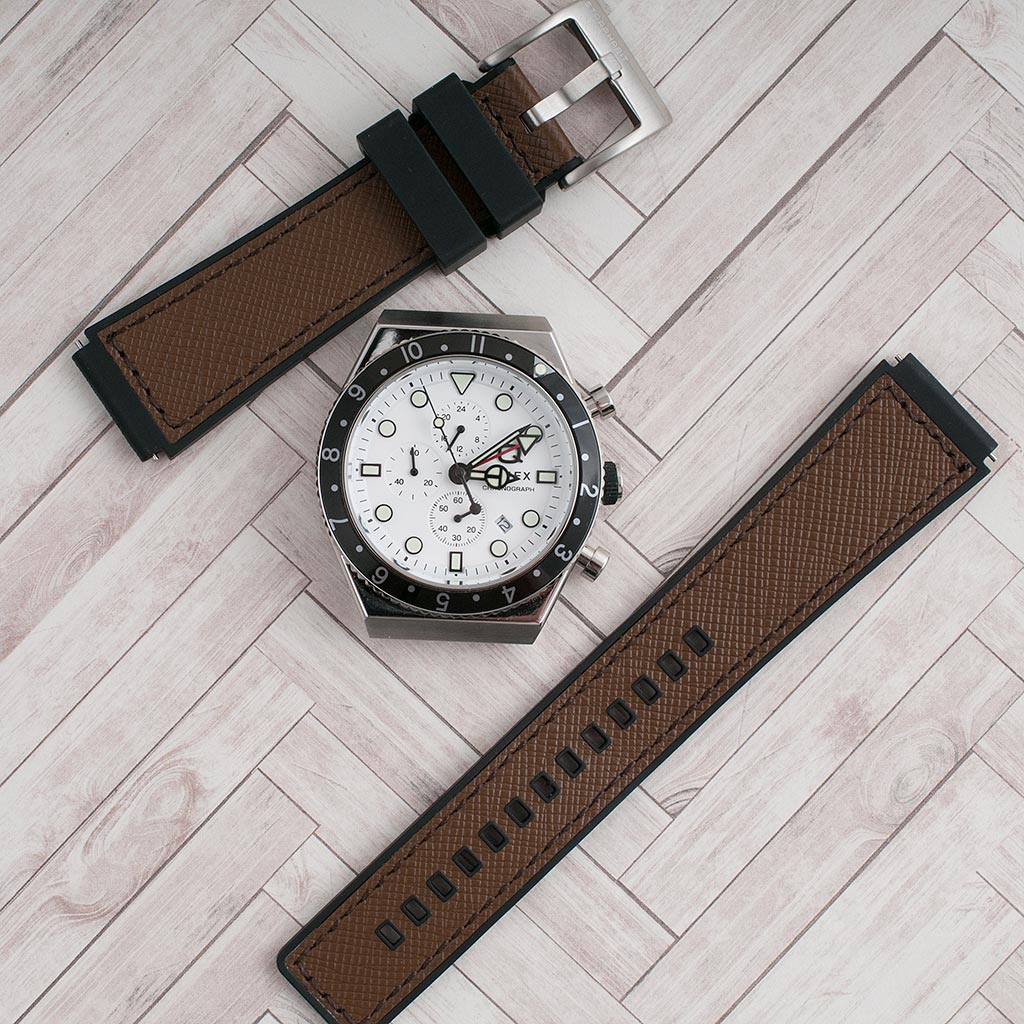 Q Timex Three Time Zone Chronograph Watch Review - White and Black - TW2V70100VQ and TW2V69800VQ