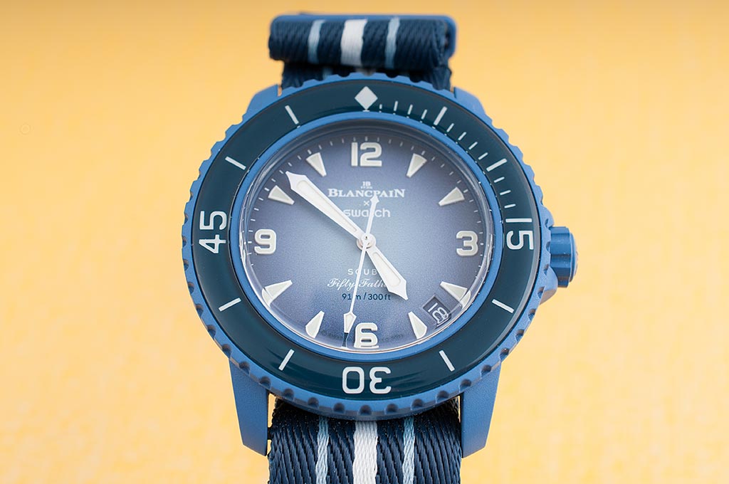 Blancpain x Swatch Scuba Fifty Fathoms Atlantic Ocean Watch Review SO35A100