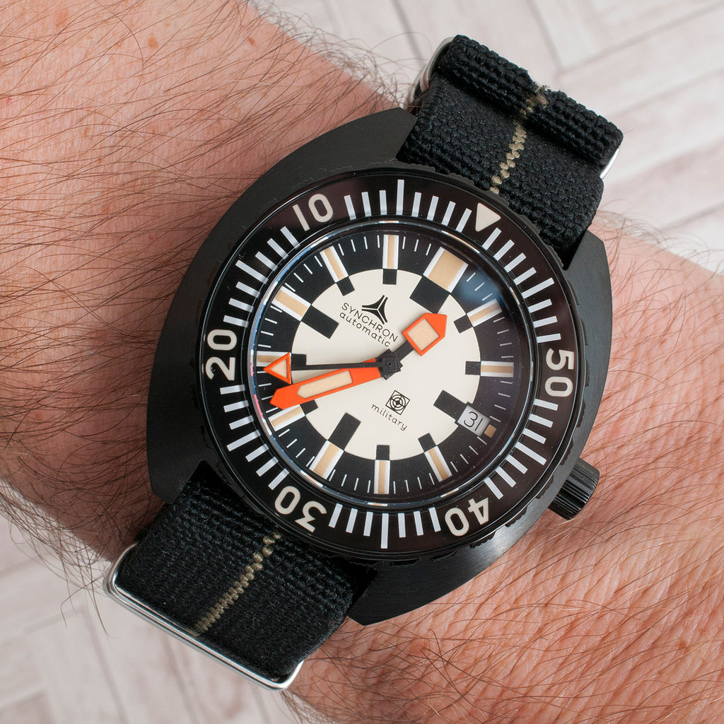 Synchron Military Watch Review - Homage or Something More? Black ...