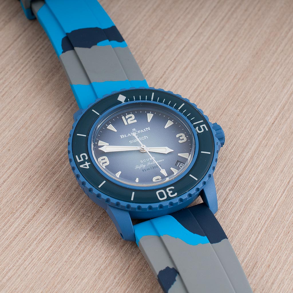 Blancpain x Swatch Scuba Fifty Fathoms Atlantic Ocean Watch Review SO35A100