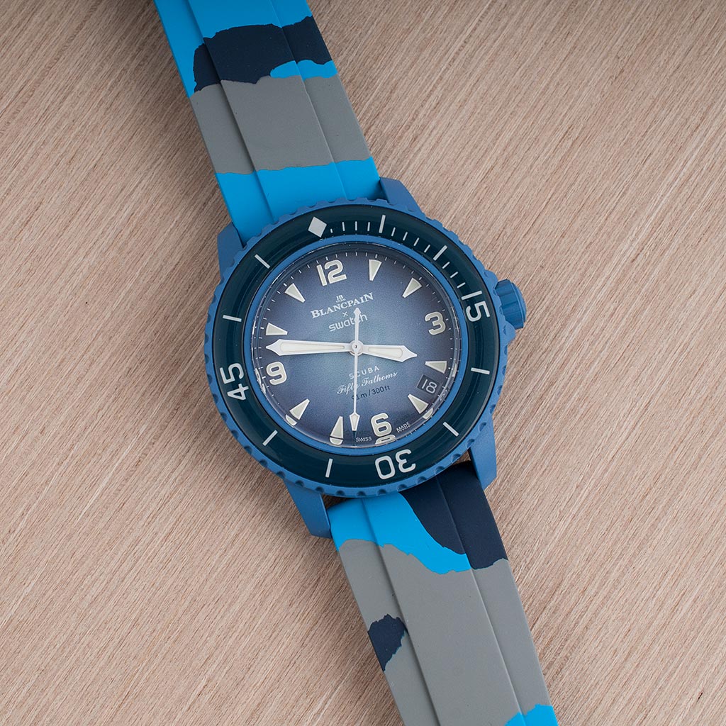 Blancpain x Swatch Scuba Fifty Fathoms Atlantic Ocean Watch Review SO35A100