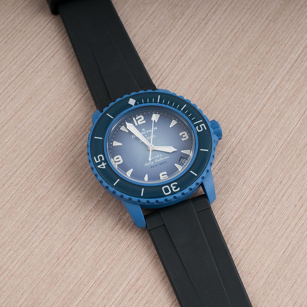 Blancpain x Swatch Scuba Fifty Fathoms Atlantic Ocean Watch Review SO35A100