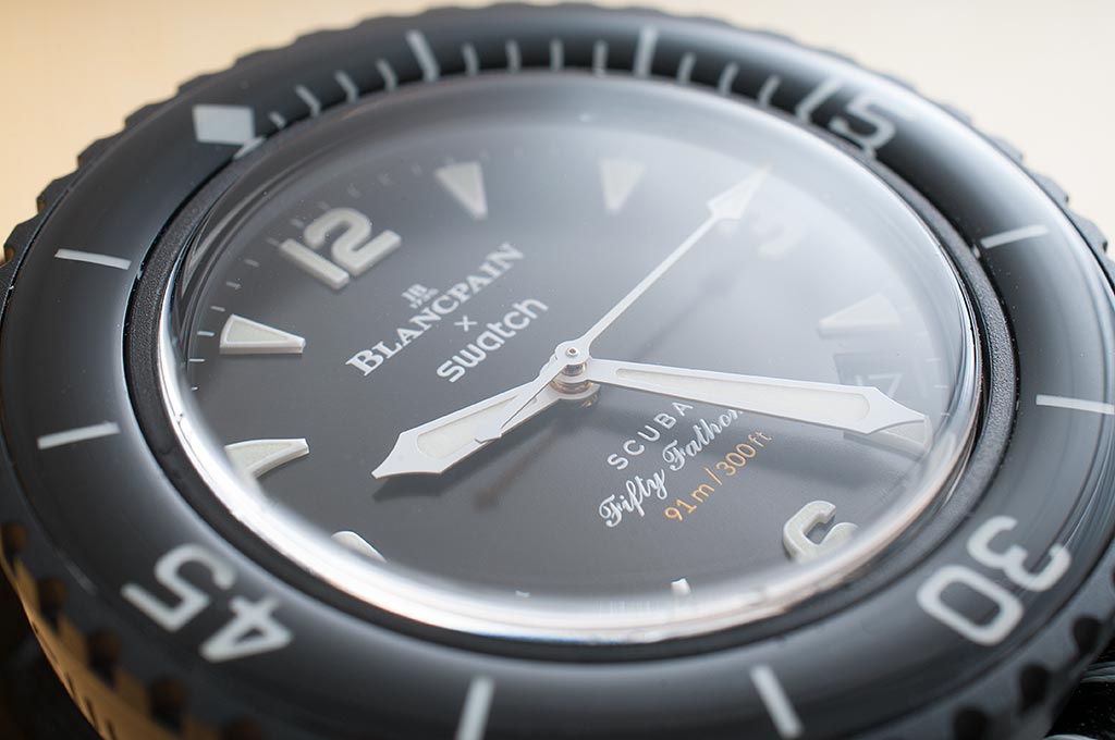 Blancpain x Swatch Scuba Fifty Fathoms Ocean of Storms Watch Review SO35B400