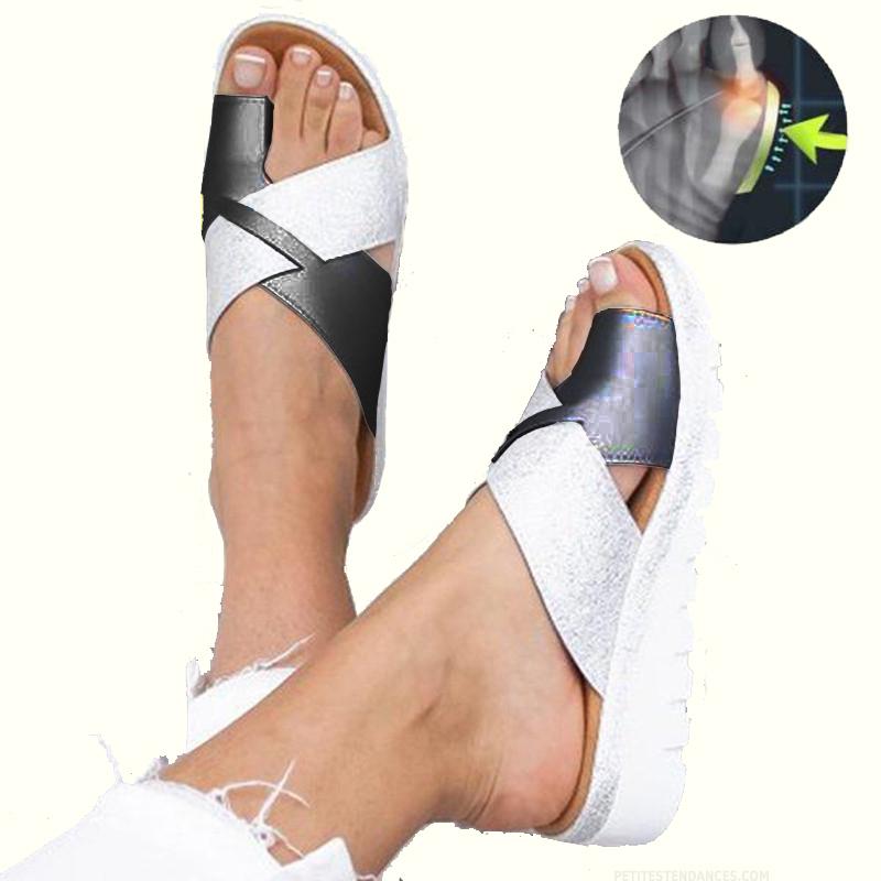 sandale orthopédique femme